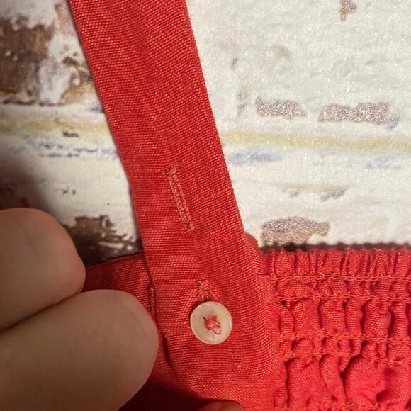 NWT Anthropologie Maeve Linen & Cotton Removable Straps Bustier Crop Top - Picture 10 of 13